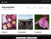 Tablet Screenshot of hagnaregarden.se